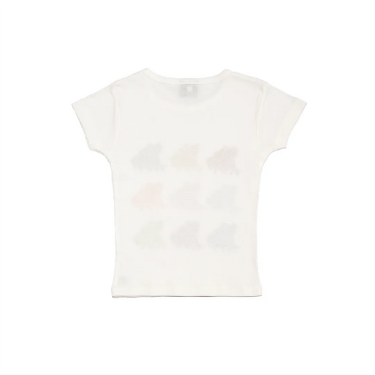 Multi Color kaeru lady's S/S mini Tee