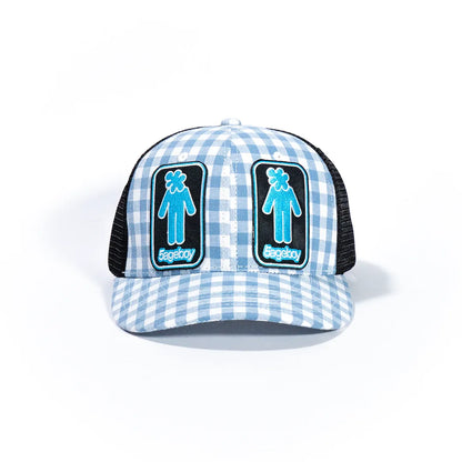 Plaid Mesh Cap 2