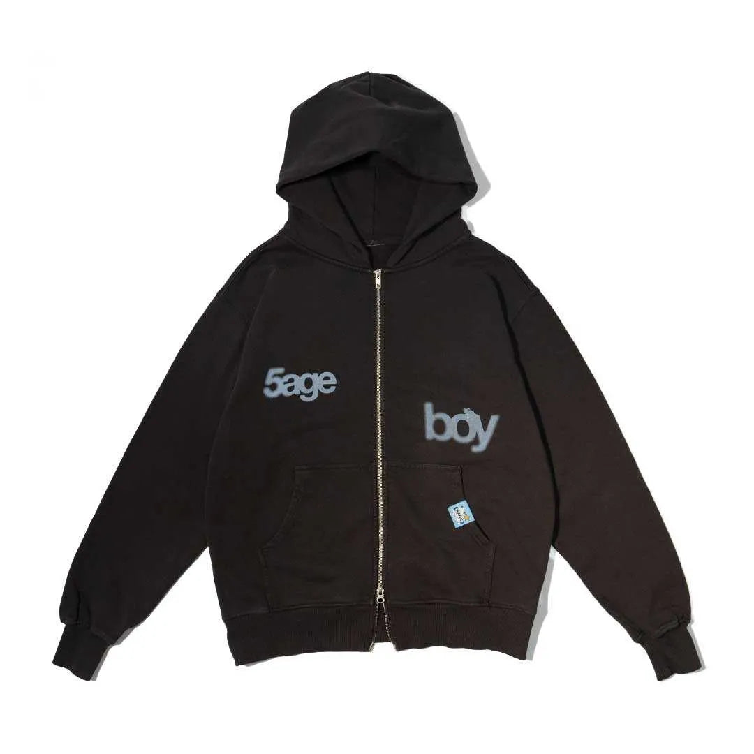 5ageboy zip Hoodie