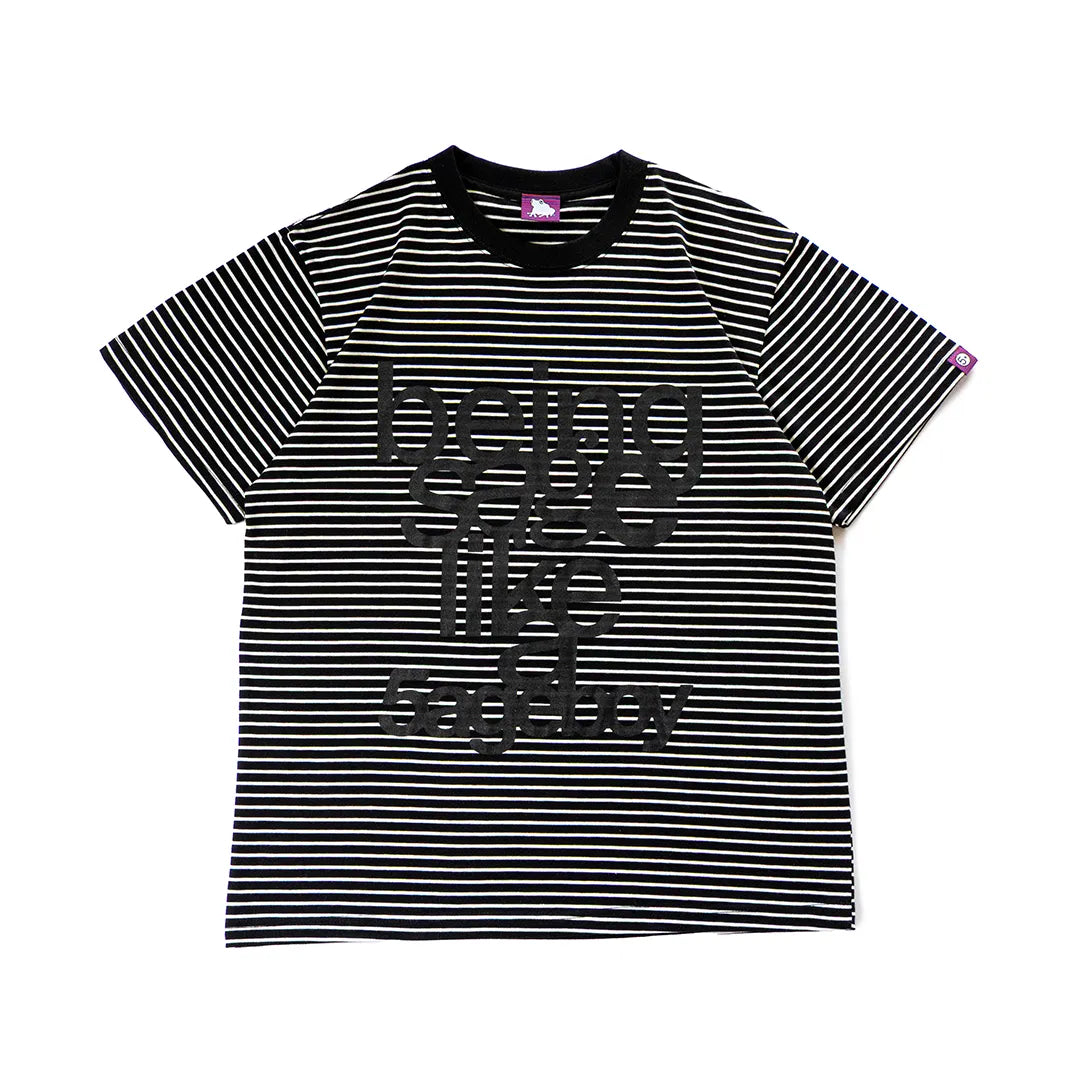 being sage Striped S/S Tee