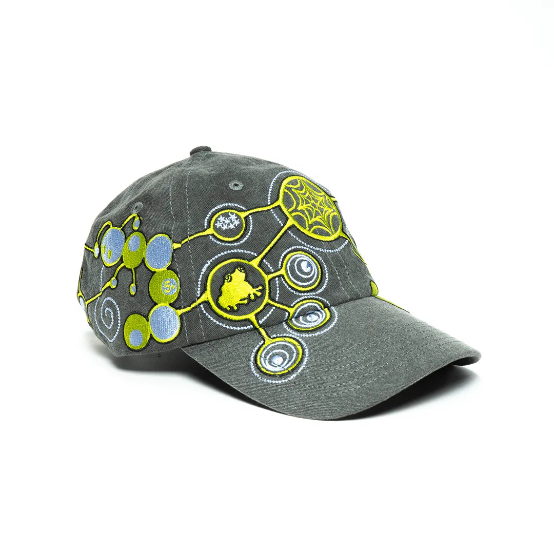naka renya Cellular 6 Panel Cap