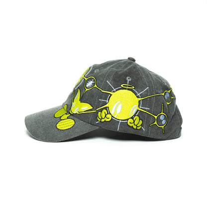 naka renya Cellular 6 Panel Cap