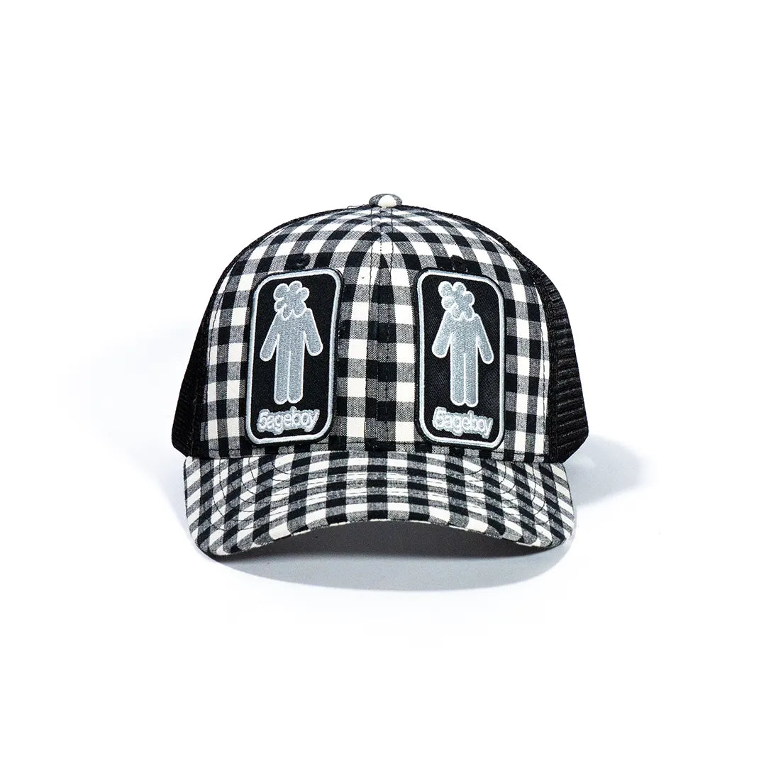 Plaid Mesh Cap 2