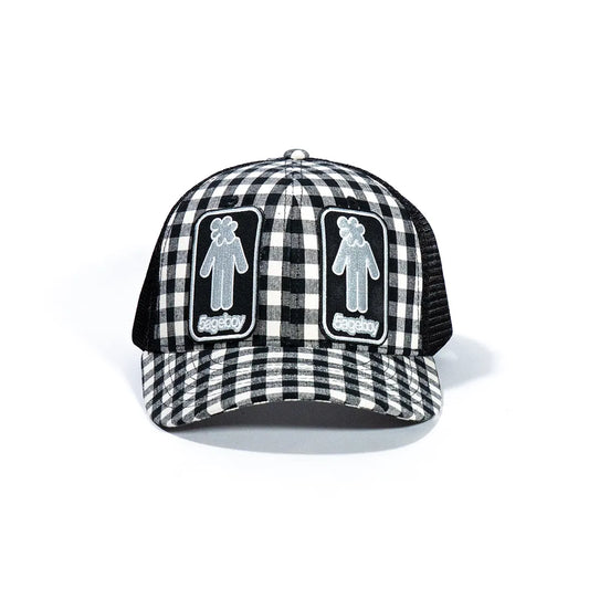 Plaid Mesh Cap 2