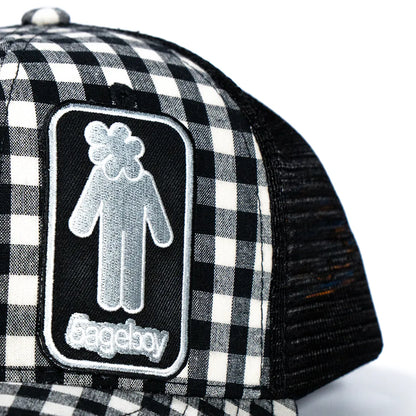 Plaid Mesh Cap 2