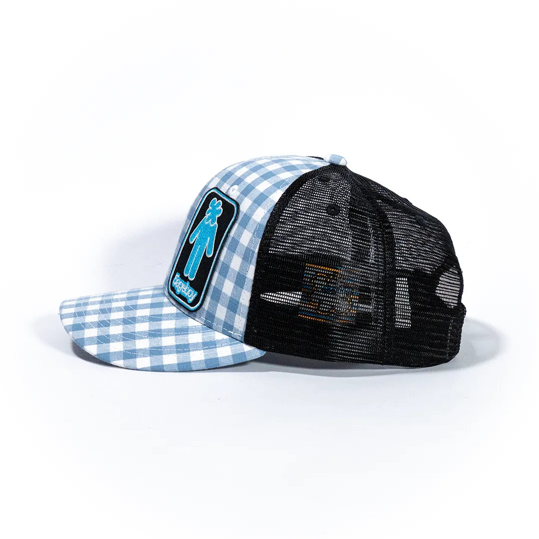 Plaid Mesh Cap 2