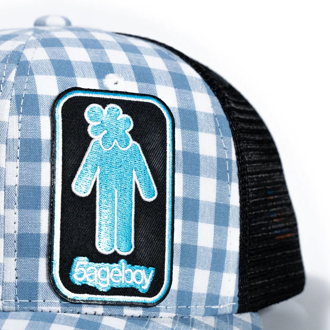 Plaid Mesh Cap 2