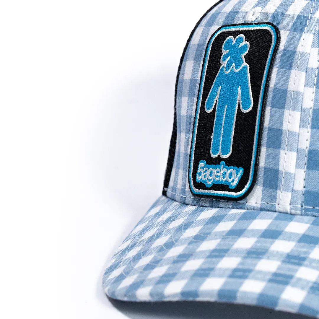 Plaid Mesh Cap 2