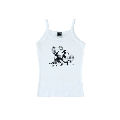 plaidcamo kaeru cami