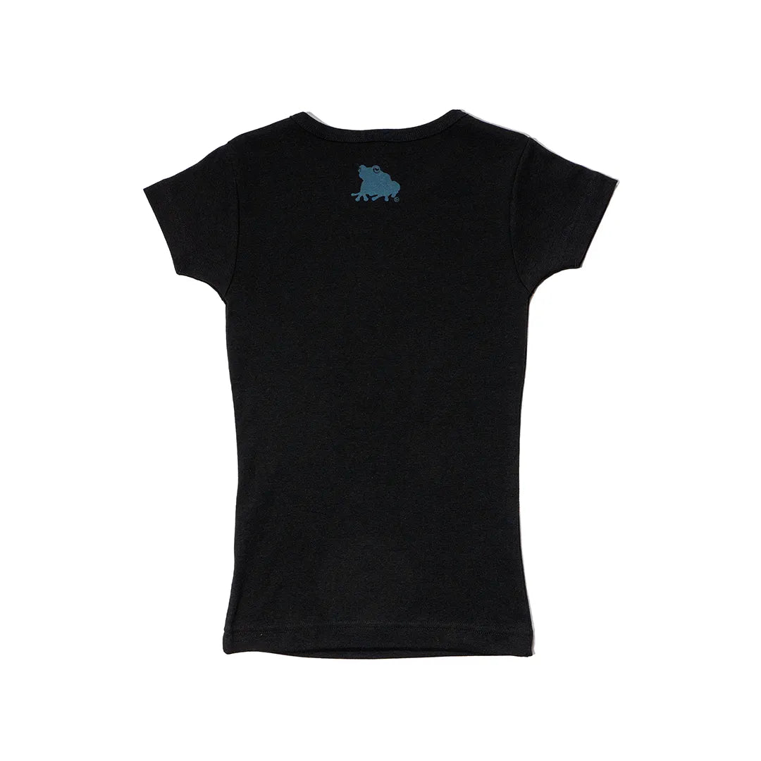 gingham kaeru lady's S/S Tee