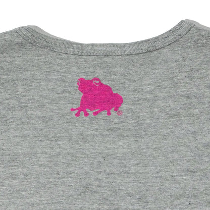 gingham kaeru lady's S/S Tee