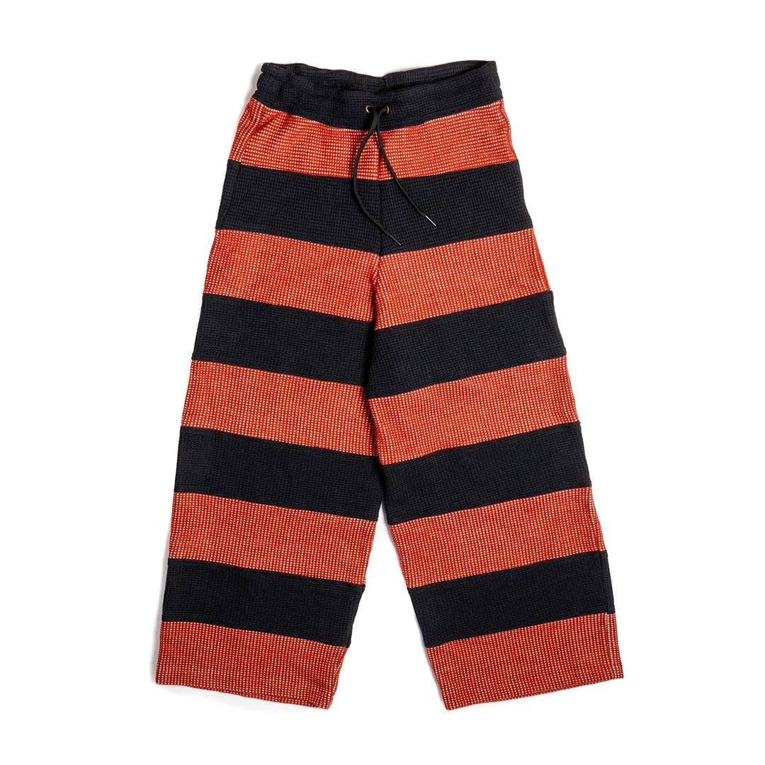 Waffle Striped Pants