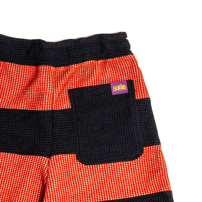 Waffle Striped Pants
