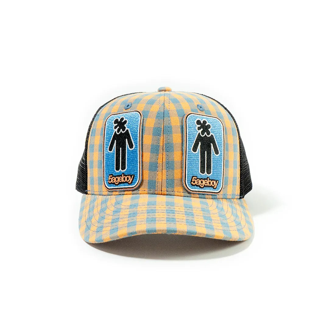Plaid Mesh Cap 3