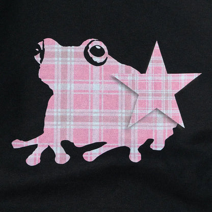 plaid kaeru logo crew