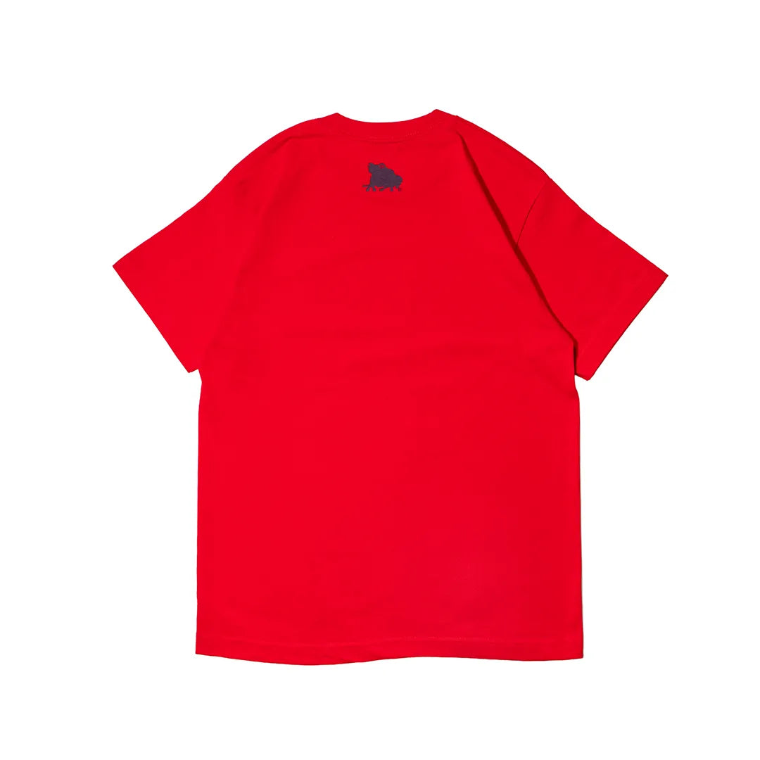 5ageboy gingham logo S/S Tee