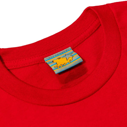 5ageboy gingham logo S/S Tee