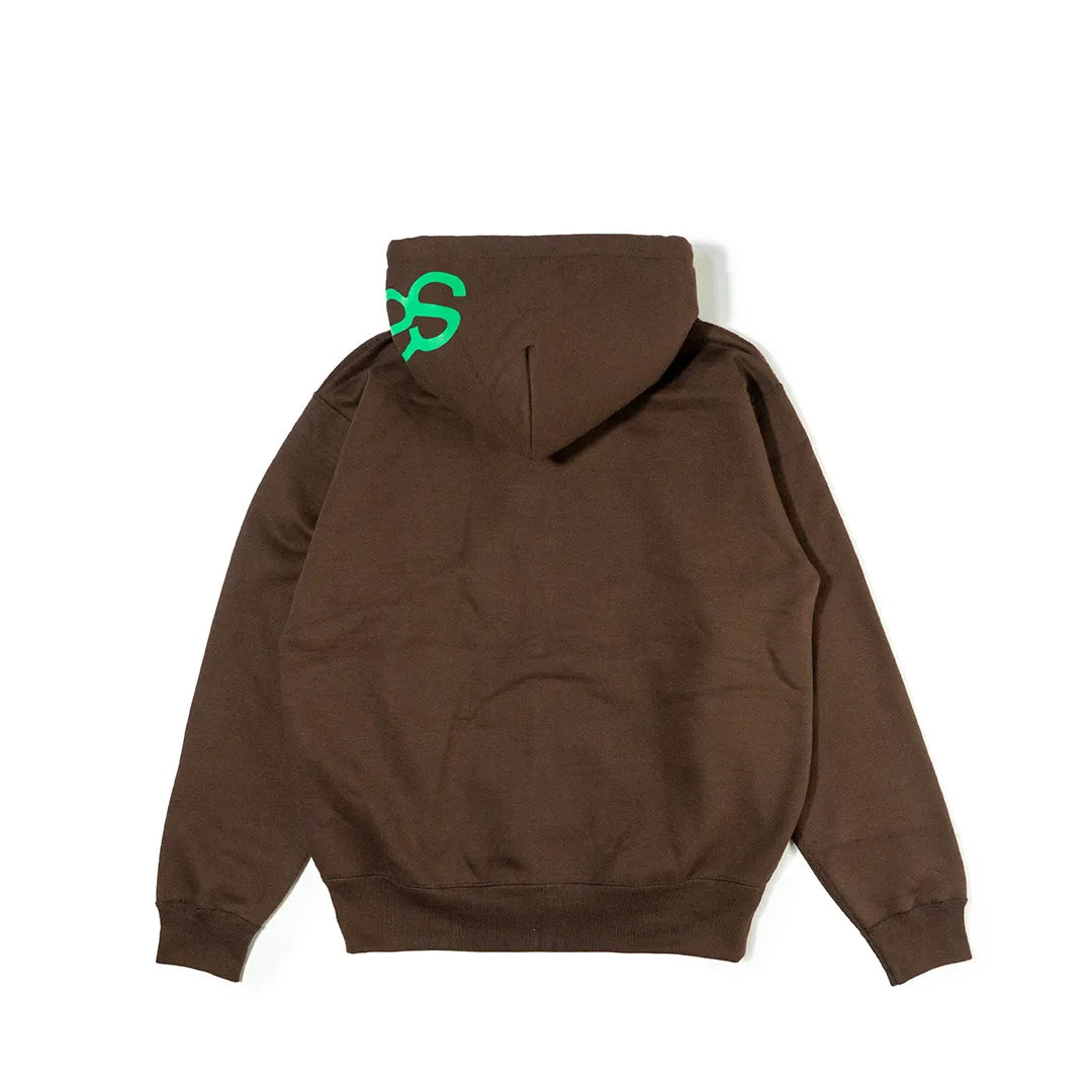 5age patch zip hoodie