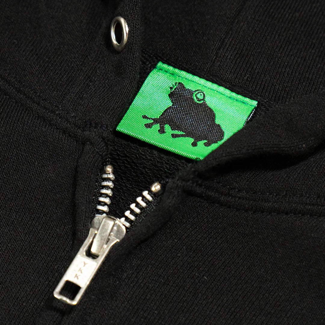 5age Box Logo zip hoodie